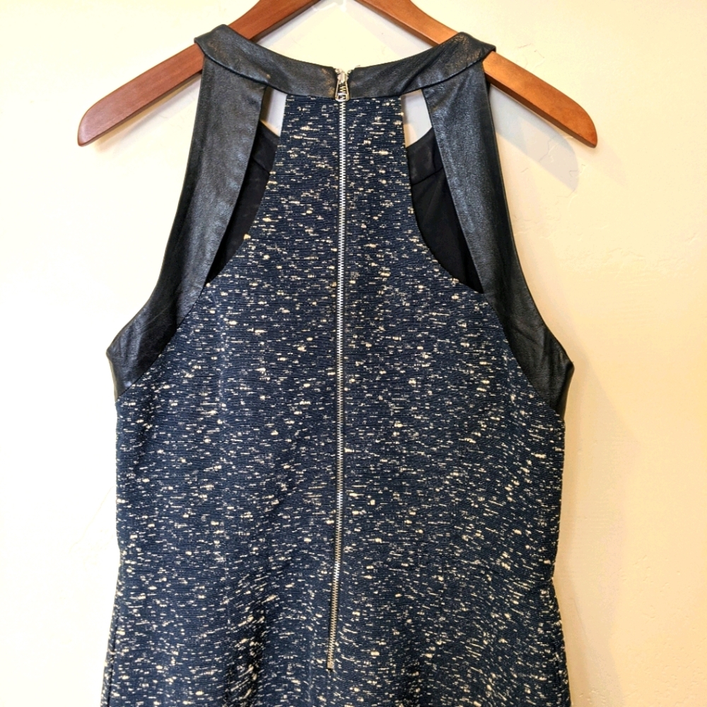 Sea New York blue cream tweed dress - Picture 6 of 10